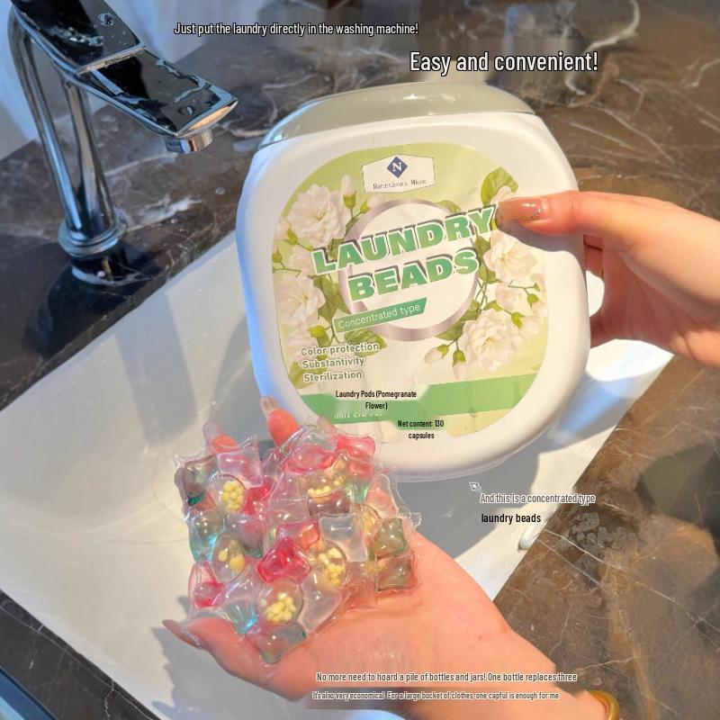 Gardenia 5D Pět v jednom prací kapsle - Dlouhotrvající čistá vůně