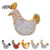 Adult Size Oven Mitt 1 Pc Handmade Quilted Chicken Mitt Heat Resistant Non-slip Glove Pot Holder Rustic Farmhouse Kitchen Gloves for Cooking Baking