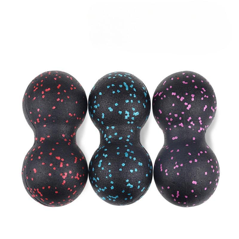 

Арахисовый мяч Фасция Мяч Массаж Расслабляющий мышцы Йога Фитнес Баланс Рука, держащая мяч Массаж ног Роликовый мяч 16.5*8.5 cm