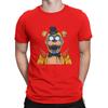 Men Exquisite Bears T Shirt F-Fazbears 100% Cotton Clothing Vintage Short Sleeve Round Neck Tees T-Shirt
