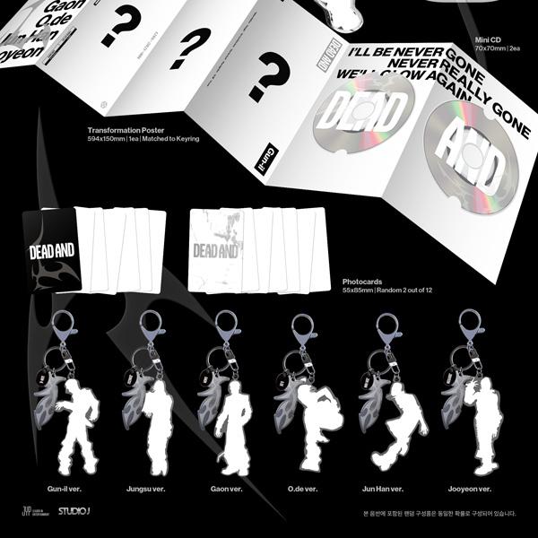 [Pre-order] XDINARY HEROES - 8th Mini Album [DEAD AND] Illustration Keyring Ver.