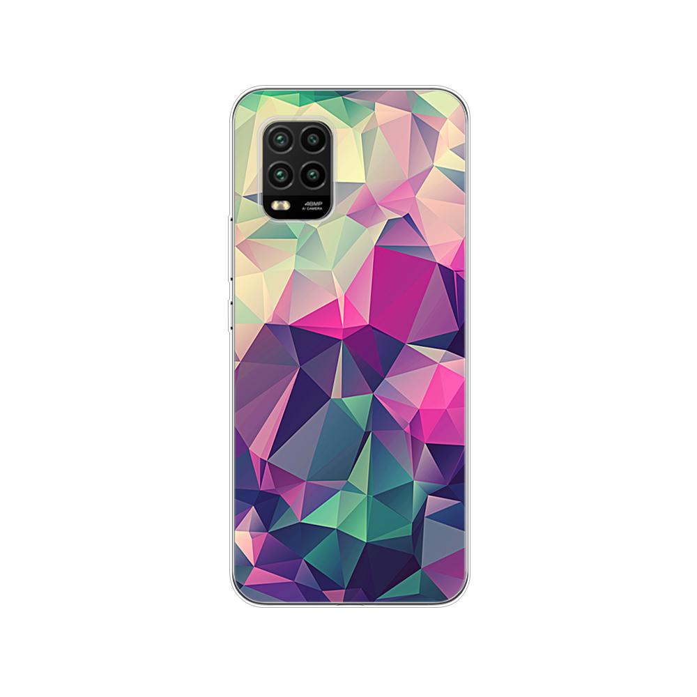 For Xiaomi Mi 10 Lite Case 6.57" Soft Silicon Tpu Cover For Xiaomi Mi 10Lite 5G Mi10Lite Phone Back Shell Bumper Funda