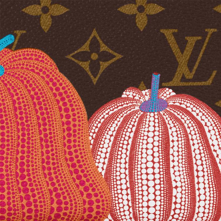 Louis Vuitton X Yayoi Kusama Zippy Wallet Colorful Pumpkin Monogram Women wallet Multicolor M82106