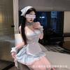 Sexy Lingerie Pure Lust Maid Suit Sexy Lace Uniform Flirting Abstinence Small Breast Pajamas