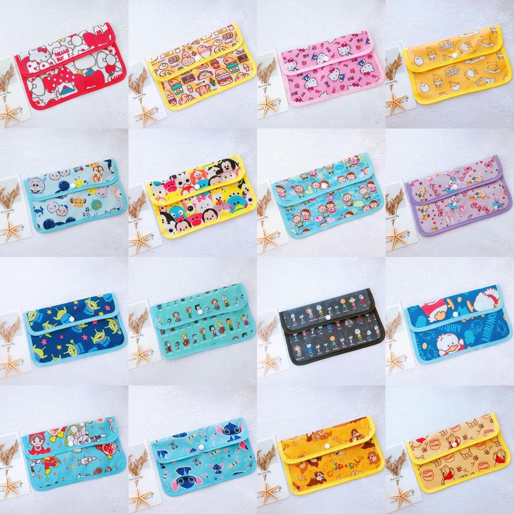 Hello Kitty Crayon Shin Chan Cartoon Portable Case With Multi Purpose Storage For Students And Kids