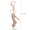 Key Chain Holder   Keychain   Alloy Rhinestone High Heel Key  Pink