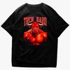 Bull Men Cotton TShirt Gym Muscle Fitness Athletic Vintage Streetwear Black - Men's Summer Cotton Graphic Tee