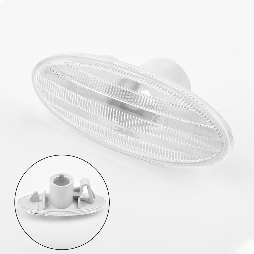 2Pc Side Turn Signal Light Cover Fender Marker 26160-89900 For NISSAN MARCH III K12 For NISSAN NOTE E11 For DUALIS J10 For MARCH