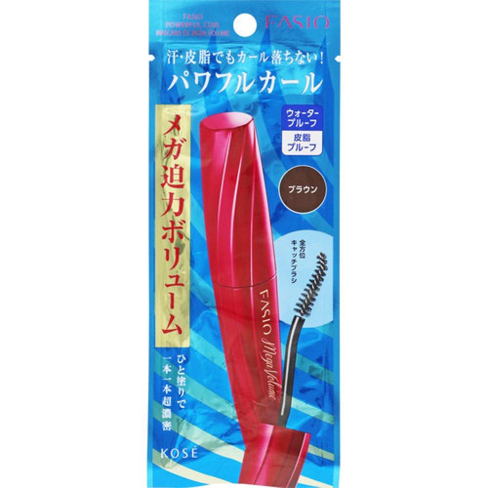 

Тушь для ресниц Fasio Powerful Curl EX (Мега Объем) BR300 Коричневый 7г