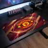 Manchester United Aufdruck Großes Mauspade, Rutschfeste Weiche Gummi Gaming Schreibtischmatte für Büro Laptop Computer Dekor