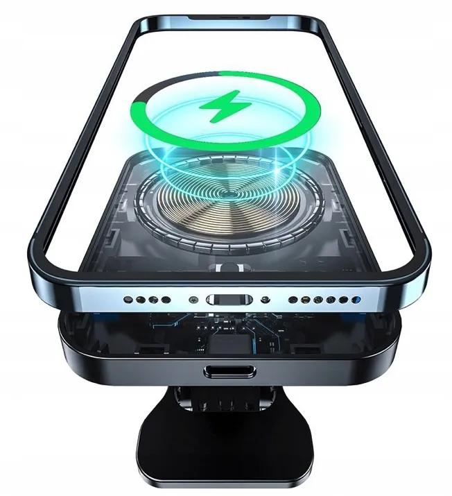 Magsafe Wireless Charger for iPhone 15W Magnetic Car Holder