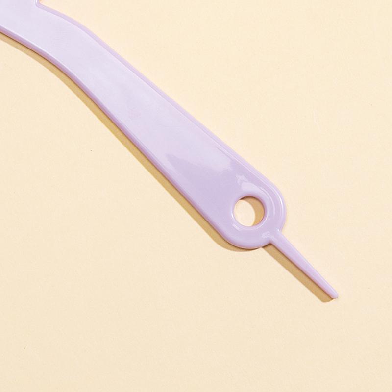 3-in-1 Haarkamm Z-förmig Breit gezahnter Toupierkamm Feinzahniger Entwirrungs- und Knotenlösekamm Haarscheitelkamm mit Spitzenteil