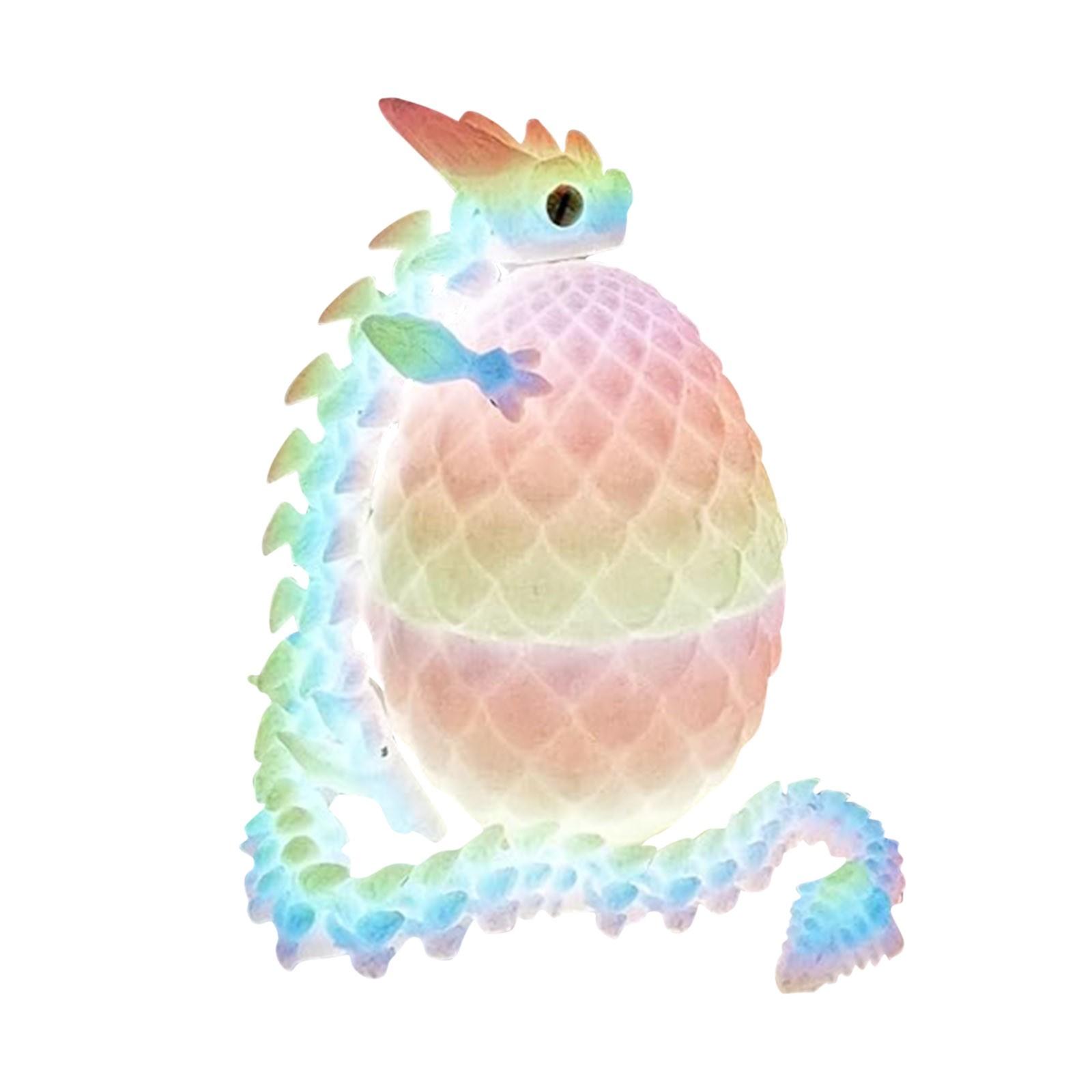 

3D-печатный дракон, подвижная и съемная игрушка, креативное украшение, подарок на день рождения на фестивале One Size