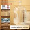 Yicang Pure Mineral Water Dispenser Bottle, Transparent Small Mouth