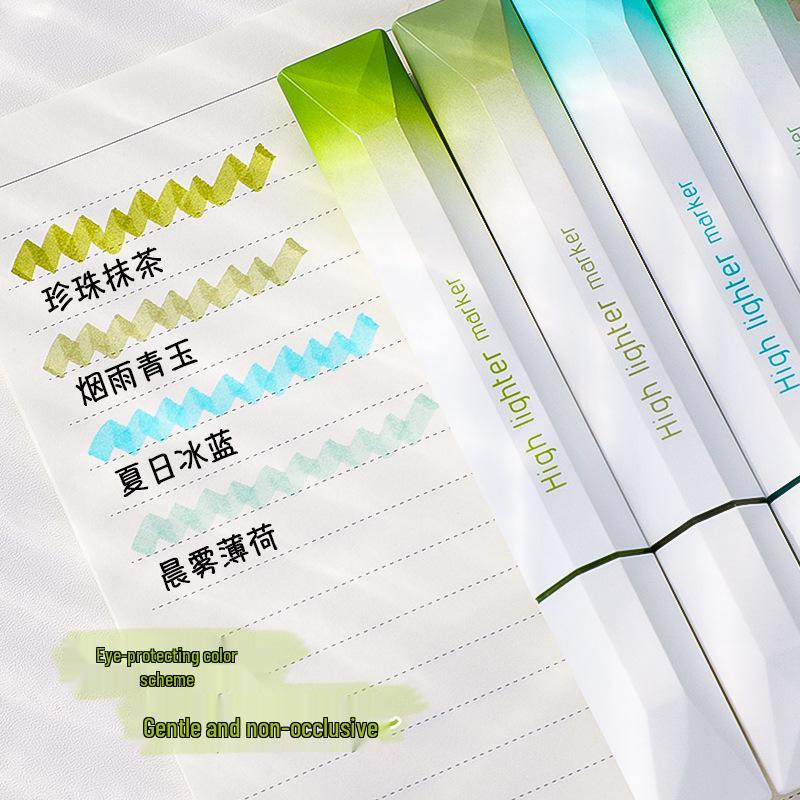 Eye-Protective Highlighters: Fluorescent Marker Pen for Student Planners and Journals
