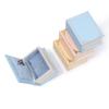 Flip Lid Ring Box Retro Jewelry Gift Storage Box New Ring Holder