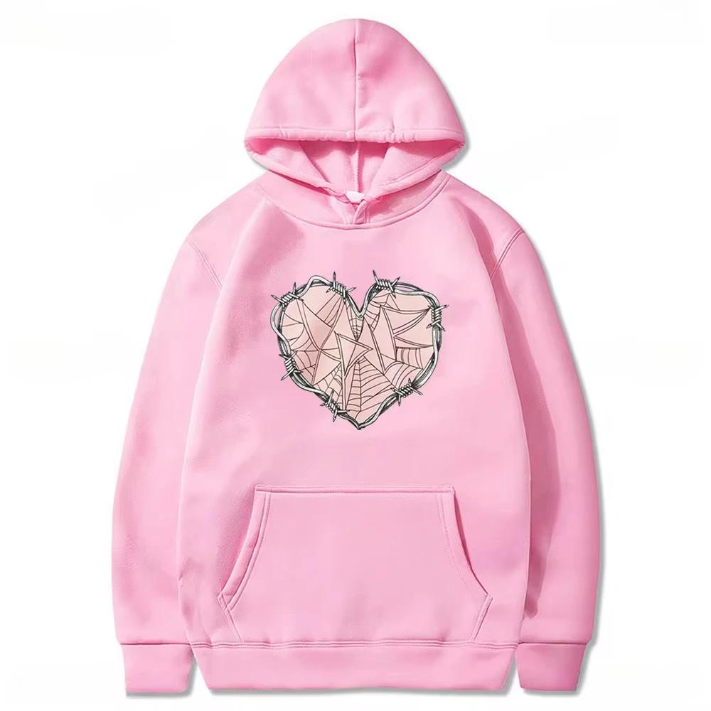

XPLR Sam Colby Merch Web Heart Толстовки Жінки Чоловіки Толстовка Casual Style Harajuku Streetwear Fashion Clothes Pulover L