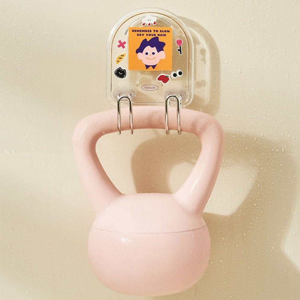 Space-Saving Storage No-Drill Wall-Mounted Storage Rack Multi-Purpose Hairdryer Organizer  Bathroom