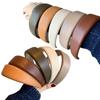 Women's Wide Glossy Leather Headband Hairband