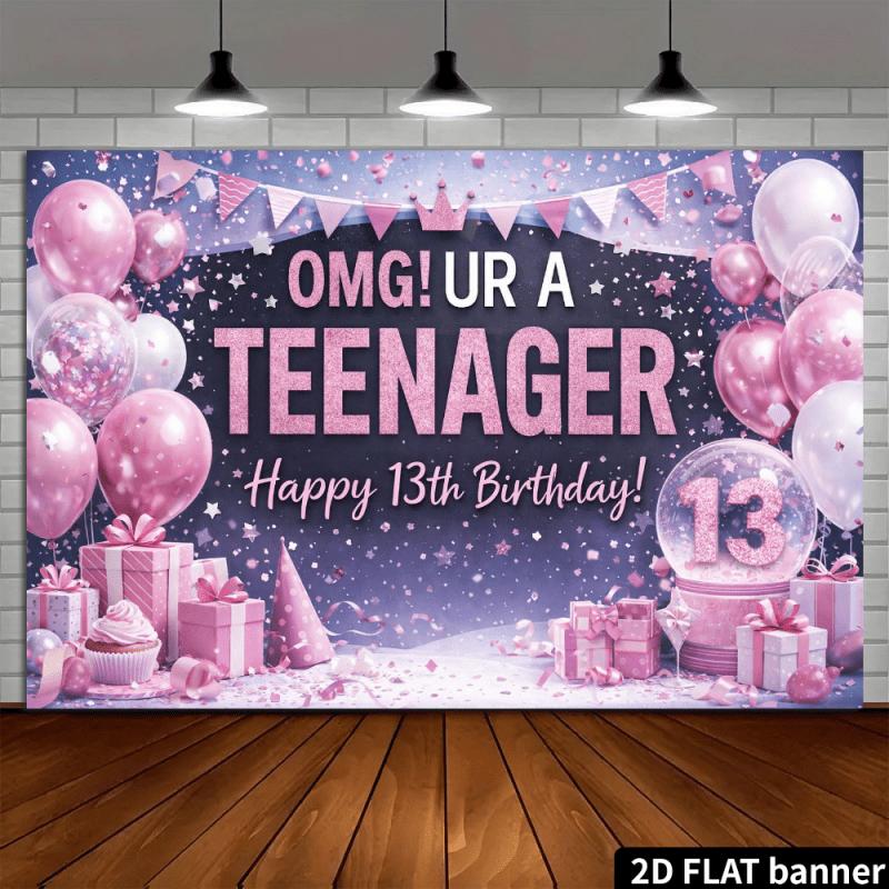 A 2D flat design featuring a light pink background with black stars with a black base color complemented by pink star sequins. 100x150cm