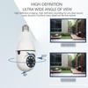 3MP E27 Intelligent menneskelig sporingsalarm Fullfarge Nattsyn Toveis IntercomCamera Dual Light Surveillance Security Cctv-kamera