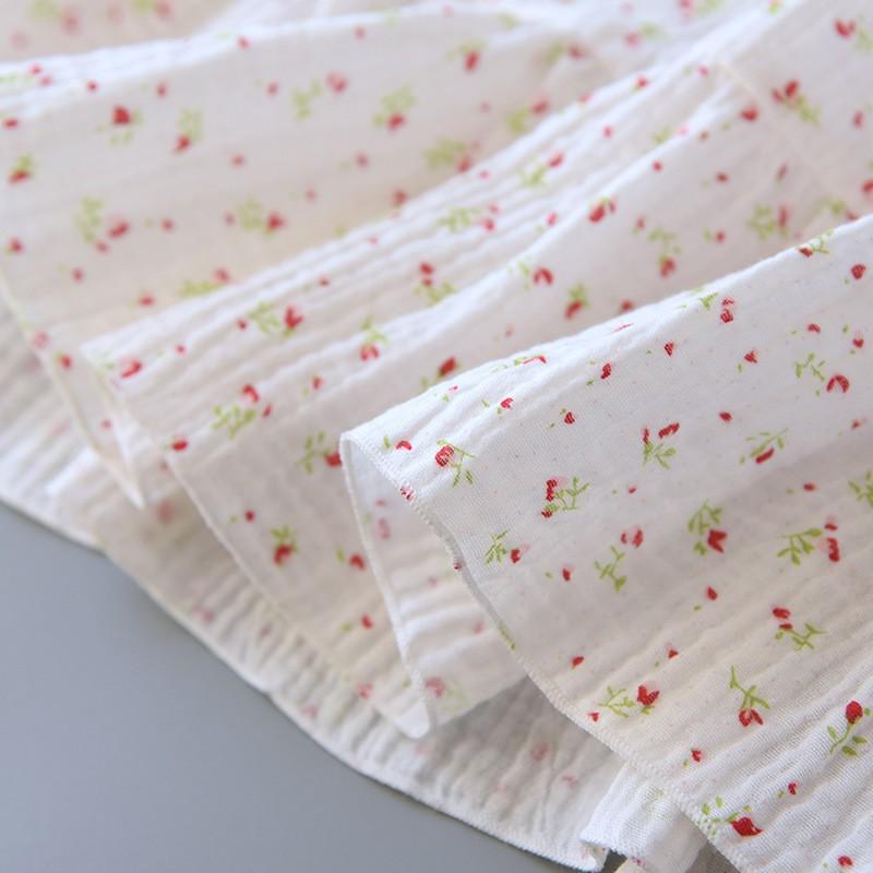 Women's Cotton Crepe Nightgown: Comfortable, Sweat-Absorbent, Spaghetti Strap, Loose Long Dress Pajamas