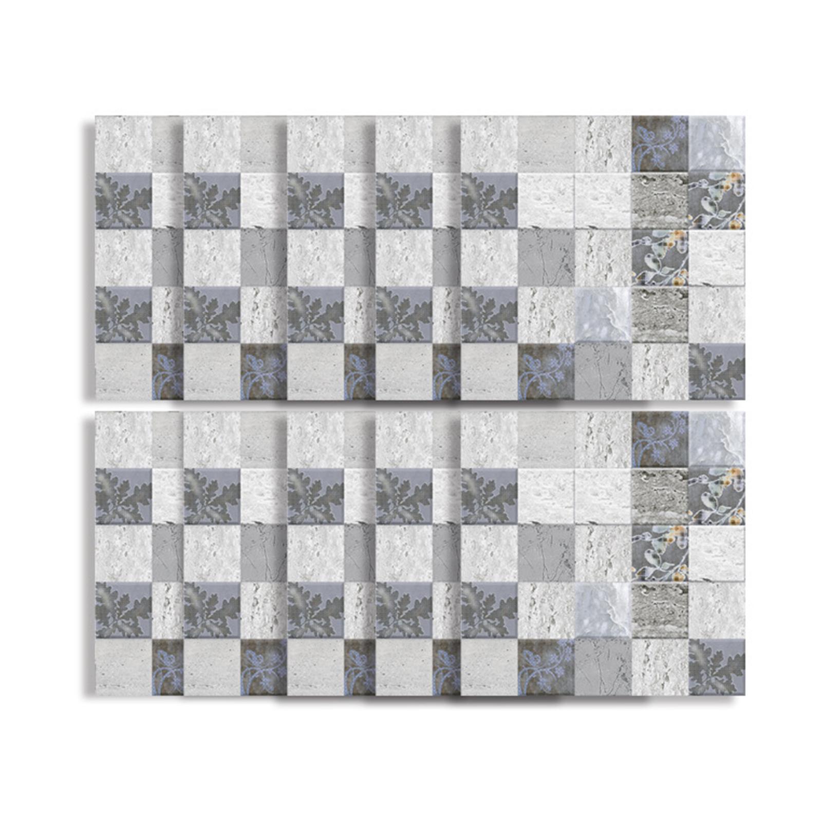 

For DIY Projects 3D Wall Stickers Bathroom Tile Stickers Stable Adhesion High Quality Material No Special Tools Required