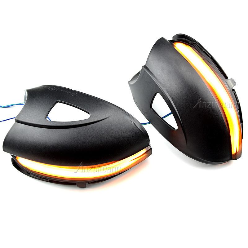 Blinker LED dynamisch Seitenspiegel Blinkleuchte sequenziell Für VW Volkswagen Golf 6 MK6 GTI R20 2008-2014