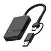 USB-C/USB 3.0 Multi-Card Reader Eight-in-One Hub for SD/TF/MS/CF Cards