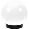 Post Lamp Shade Outdoor Globe Plastic Light Cover Replacement Dome Lampshade for Garden Patio Porch Walkway Exterior Use