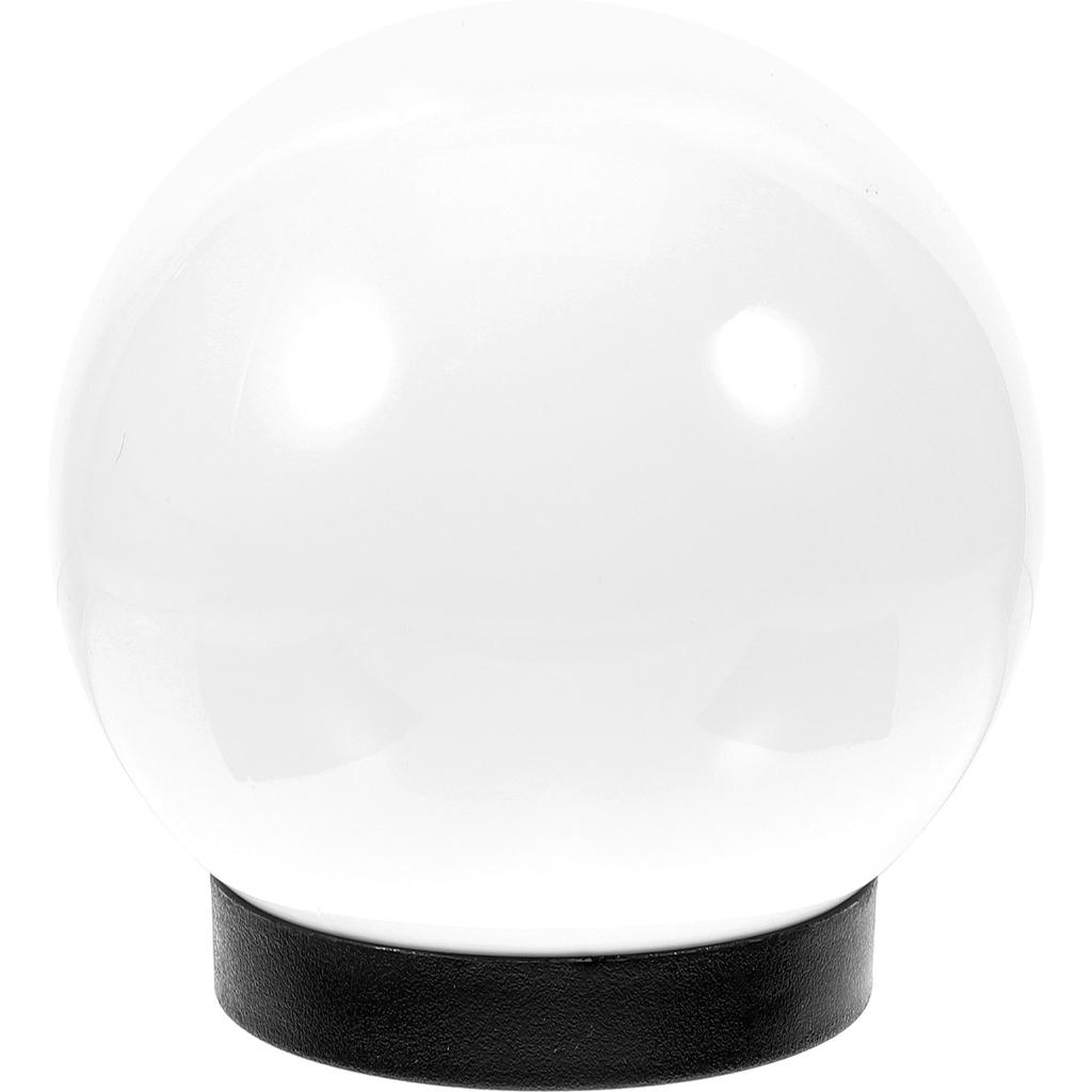 Post Lamp Shade Outdoor Globe Plastic Light Cover Replacement Dome Lampshade for Garden Patio Porch Walkway Exterior Use