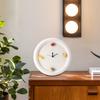Wanduhr Mode Still Modern Kreativ Rustikal Dekorativ Uhr Kleine Uhr für Esszimmer Heimbüro Badezimmer Dekoration