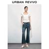 UR Women's Pleated Back Short Sleeve T-shirt