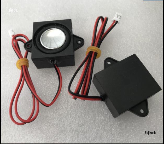 Iron Shell Paper Cone Speaker, Internal Magnet, 8 Ohm, 0.5W/1W, 50/57/66/77mm, 1mm Thickness