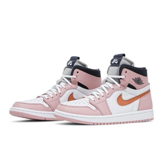 

Air Jordan Wmns Air Jordan 1 High Zoom Pink Glaze CT0979-601 EU 36.5 розовый/белый