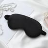 Imitated Silk Eye Cover Set Memory Foam Eye Masque 3-Piece Cloth Bag Hair Rings Storage Bag Comfortable Hypoallergenic Sleeping Shield Eye Care Tools