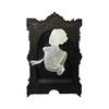Luminous Mirror Stickers,Sculpture Art Canvas Modern Family Bedroom Decor