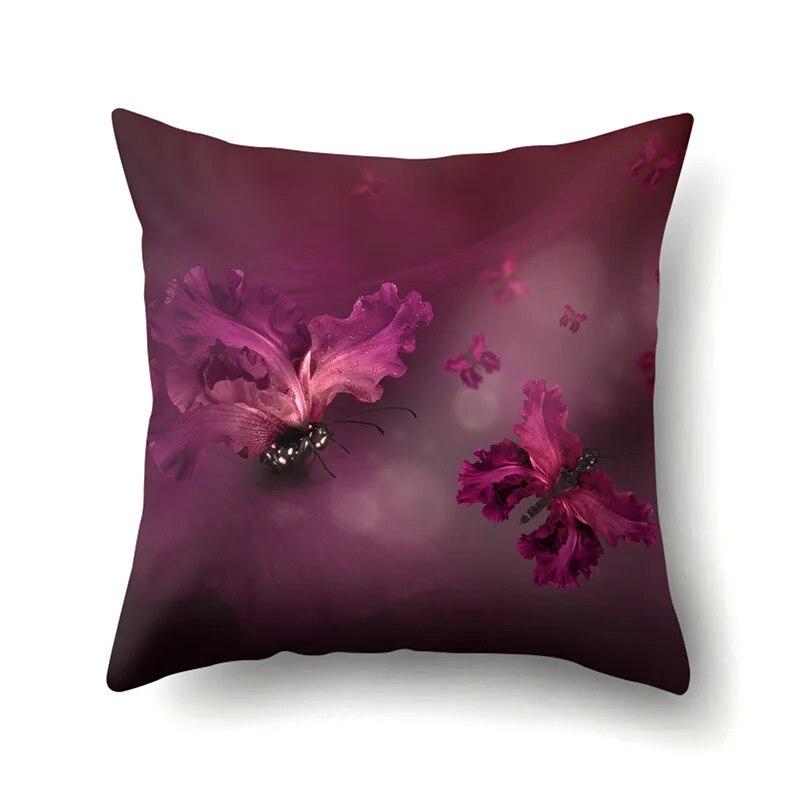 Geometric Butterfly Pattern Pillowcase Waist  Living Room Bedroom Sofa