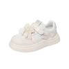 Girls Sports Shoes Princess Style Mesh Lace Bows Kids Casual Shoes Breathable 2025 New Children Running Shoes Non-slip Soft