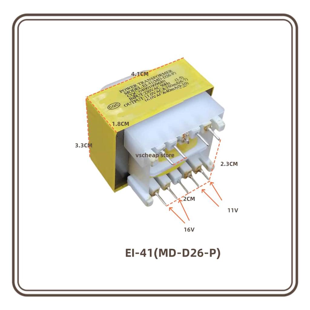 EI41-054-2/12004001X EI48-25010002X EI-48*27/K001 EI-41(MD-D26-P) QLD-41-047-040-125-2 220V 110V To 10.5v 16v 11v 12v 12.5v