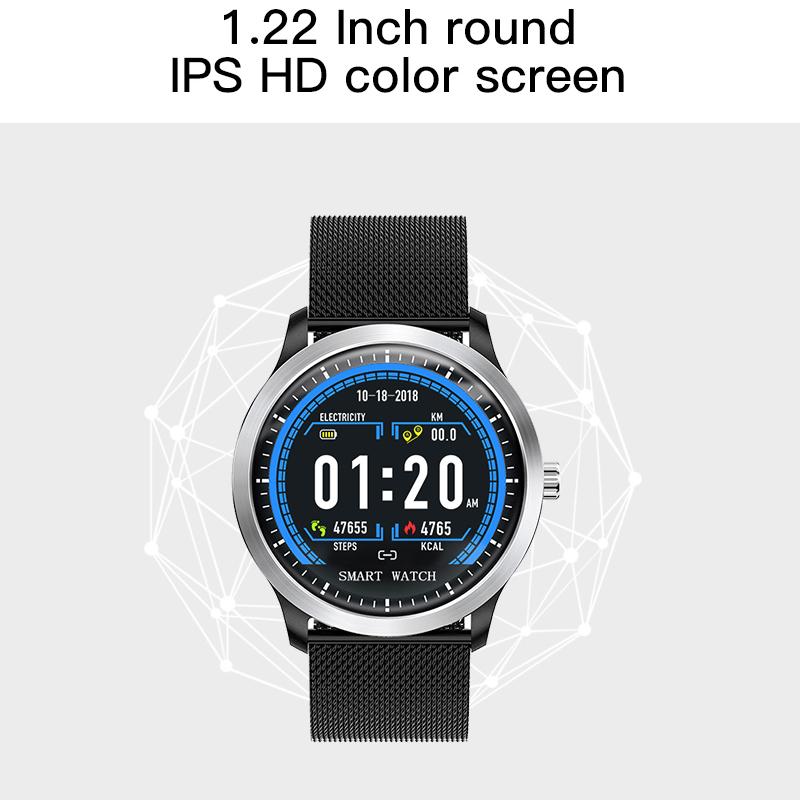 Buy RUNDOING NY08 Smart Watch Men IP68 Waterproof Message Push