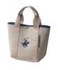 BEVERLY HILLS POLO CLUB Mini Tote Perforated Stylish Casual Bag (BHPC) Bag, Neoprene-like Material, Lightweight, (bm3029)