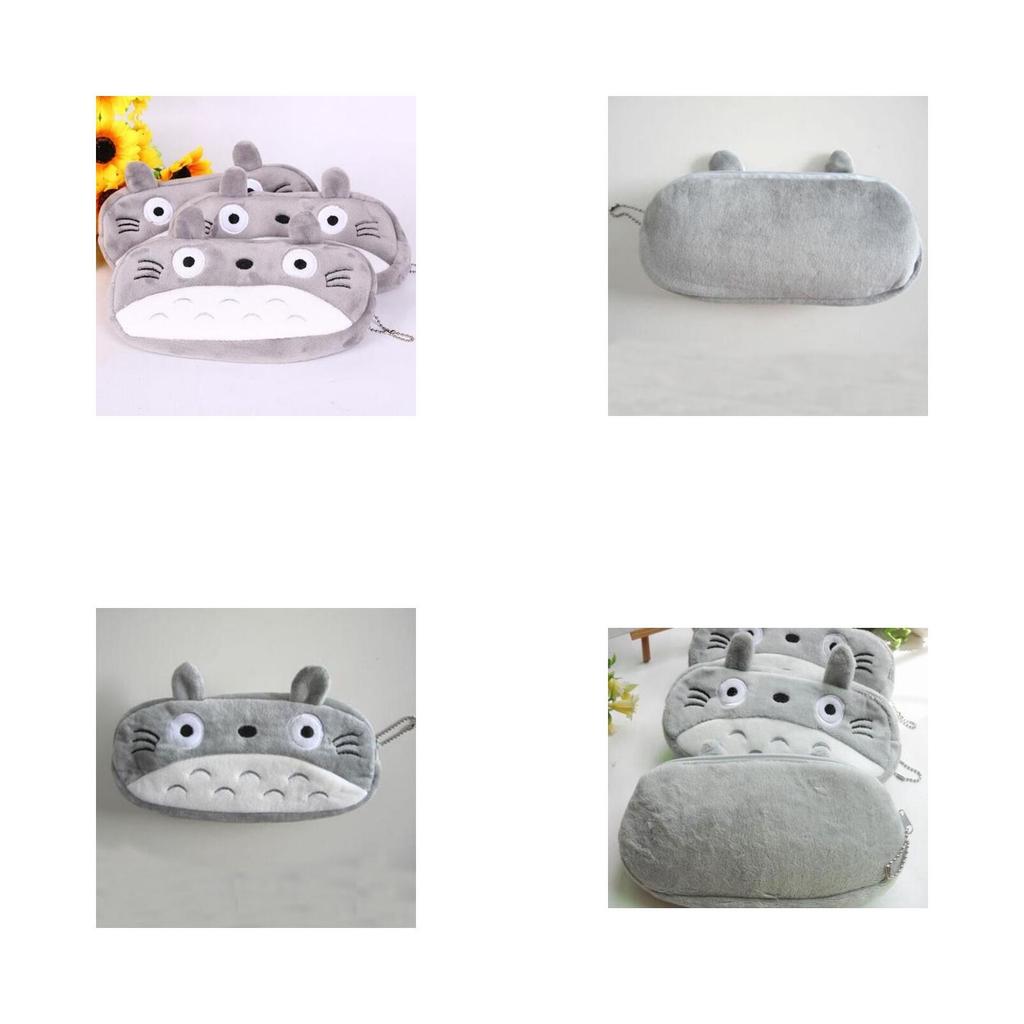 Versátil Peluche Totoro Dibujo Animado Estuche Ideal Para La Escuela Y El Uso Diario
