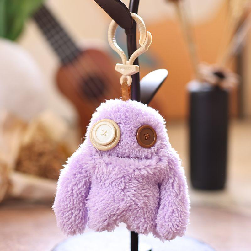 Big Teeth Funny Ugly Monster Plush Doll 12cm Cute Tooth Monster Doll Trendy Play Doll Collect Gift