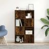 VidaXL Bookcase Smoked Oak 60x24x101.5 Cm Engineered Wood, Bookshelf, Storage Rack, Book Holder, 860395
