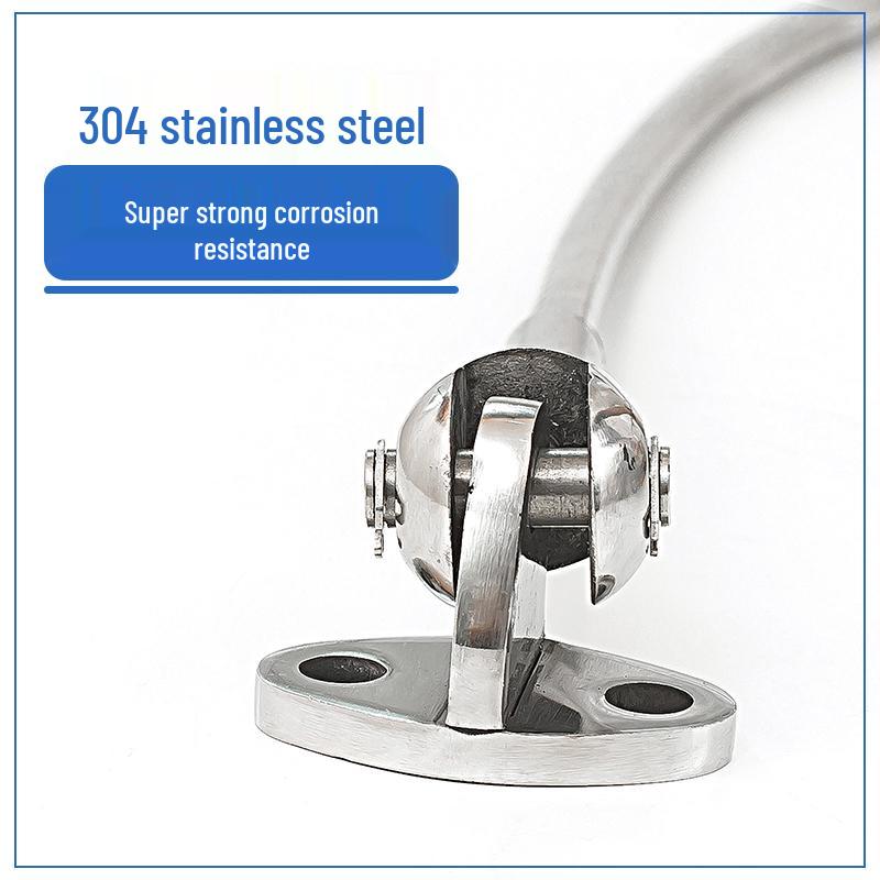 304 Stainless Steel Clothesline Wire Rope Tensioner Hook and Locking Buckle