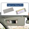 Visor Replacement Makeup Mirror Cover Sun Visor Replacement Perfect Fit Integration Dual Card Slots Snap-on Installation