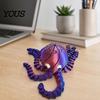 Articulated Sea Animal Toy 3D Printed Octopus Toy, Figurine with Movable Joints, Plastic Stress Relief Fidget for Kids Adults Sensory