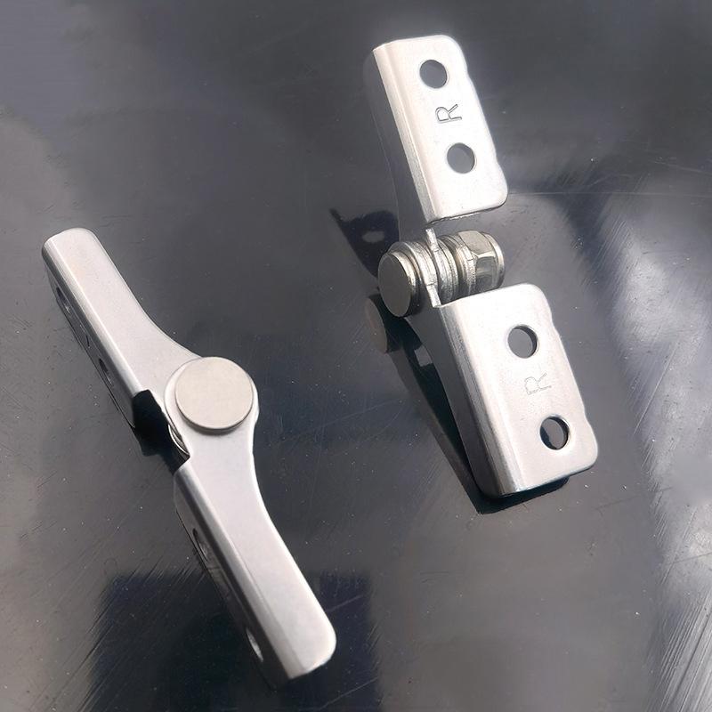 304 Stainless Steel Adjustable Torque Hinge, Industrial Free-Stop Pivot Hinge for Any-Angle Positioning on Equipment 1Piece