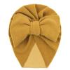 Baby tire cap new imitation cashmere bow children's Indian hat pullover hat baby bag head hat rimless